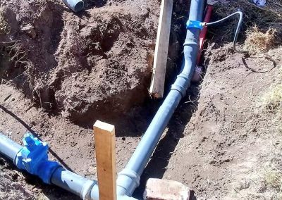 Mejoras en el sistema de agua potable en Andrade