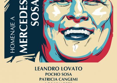 Homenaje a Mercedes Sosa en el Cine Ducal de Rivadavia