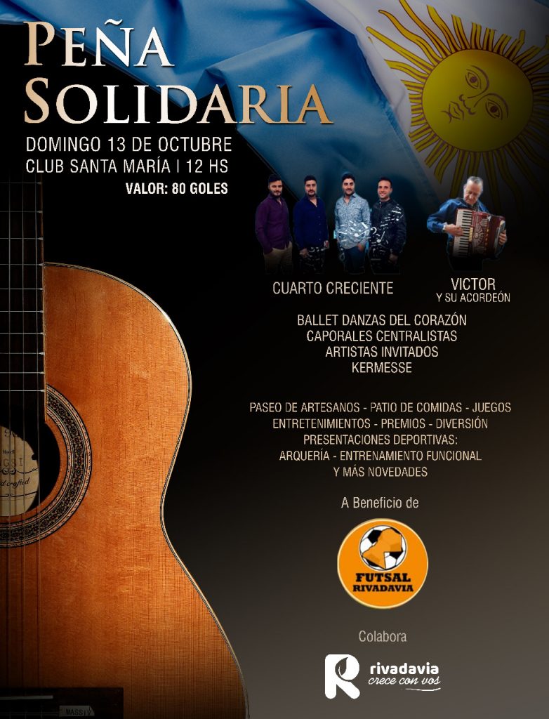 peña solidaria santa maria oro