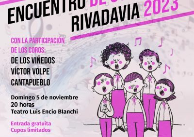 Encuentro de Coros en Rivadavia